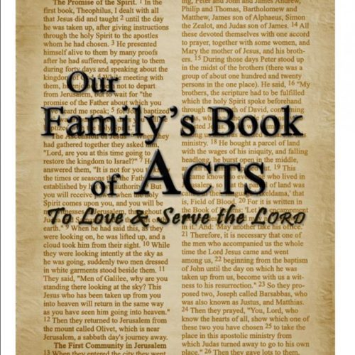 Cover_Our_Familys_Book_of_Acts_Front.5534755_std Missionary, Missions, Catholic, Family Missions Company, Missionaries, Families, Christian, Gospel, Poverty, Preaching, Evangelization, Mission, Great Commission,