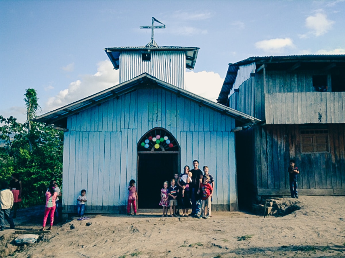 Kiehl Missionary family in Peru