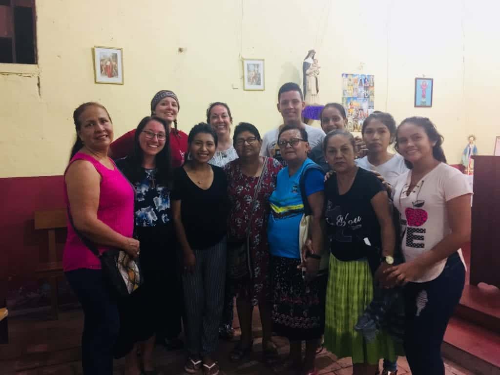 One night we offered to pray over people after a Scripture reading gathering. A lady asked to be prayed over for abdominal pain that she had suffered with for years. We all laid hands upon her, and begged for the Lord to heal her of pain and in all aspects of her life.