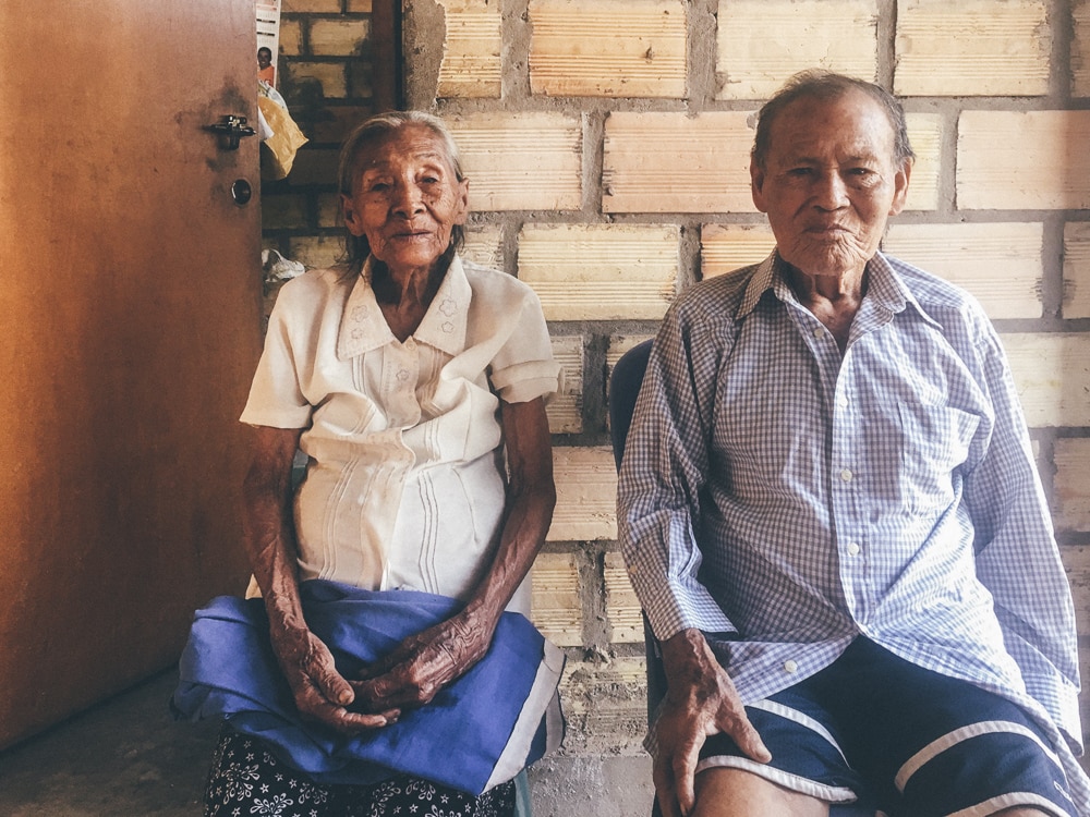 Elderly Peruvian Couple Isaura and Hector