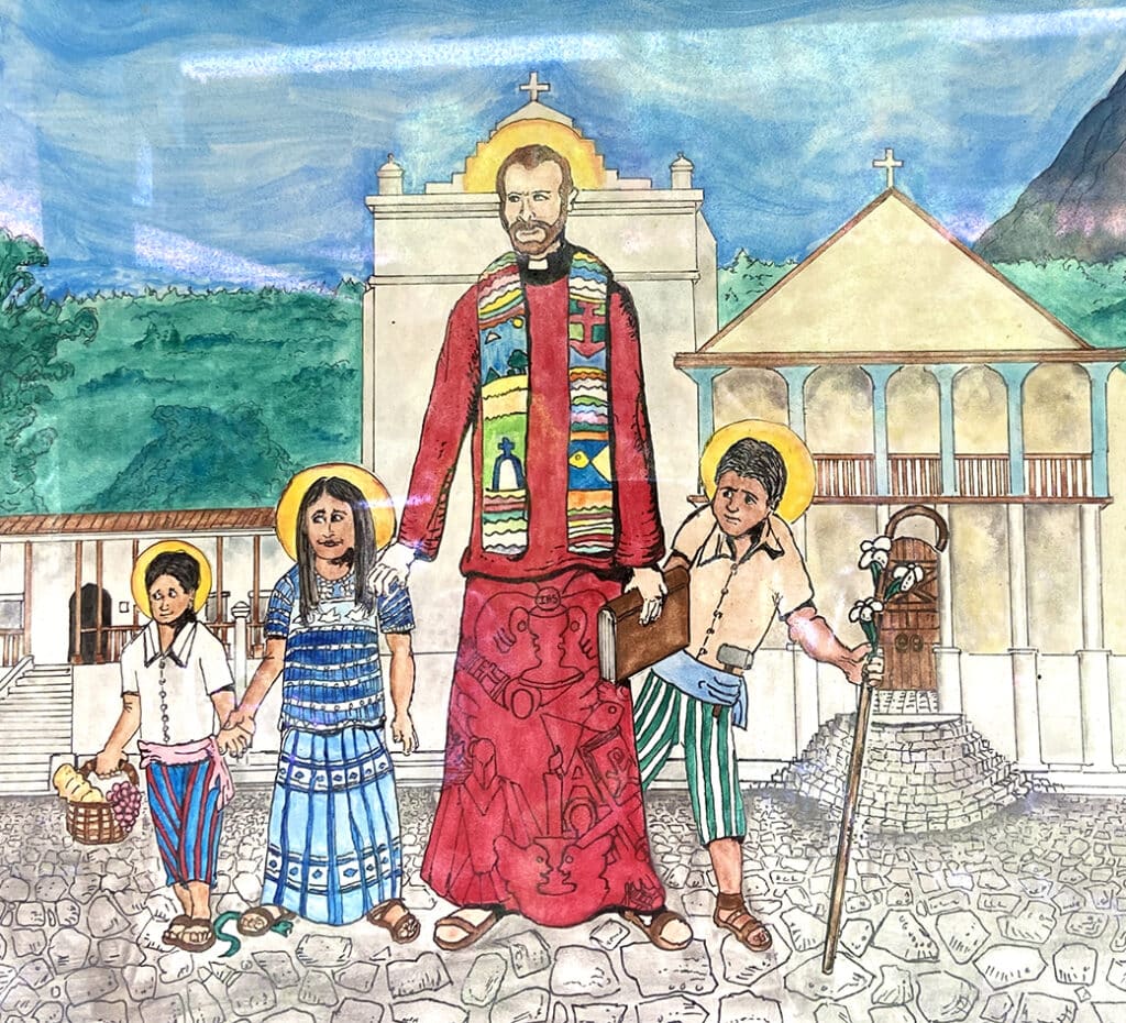 Fr. Stanley is a martyr of our time. He lived a simple life as a missionary, serving among some of the poorest people in Guatemala for many years. By giving his life, he inspired the faith of the Guatemalan people, resulting in many religious vocations.